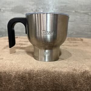 Unbranded Milk Cafe Frother Stainless Steel, Silver Replacement Cup